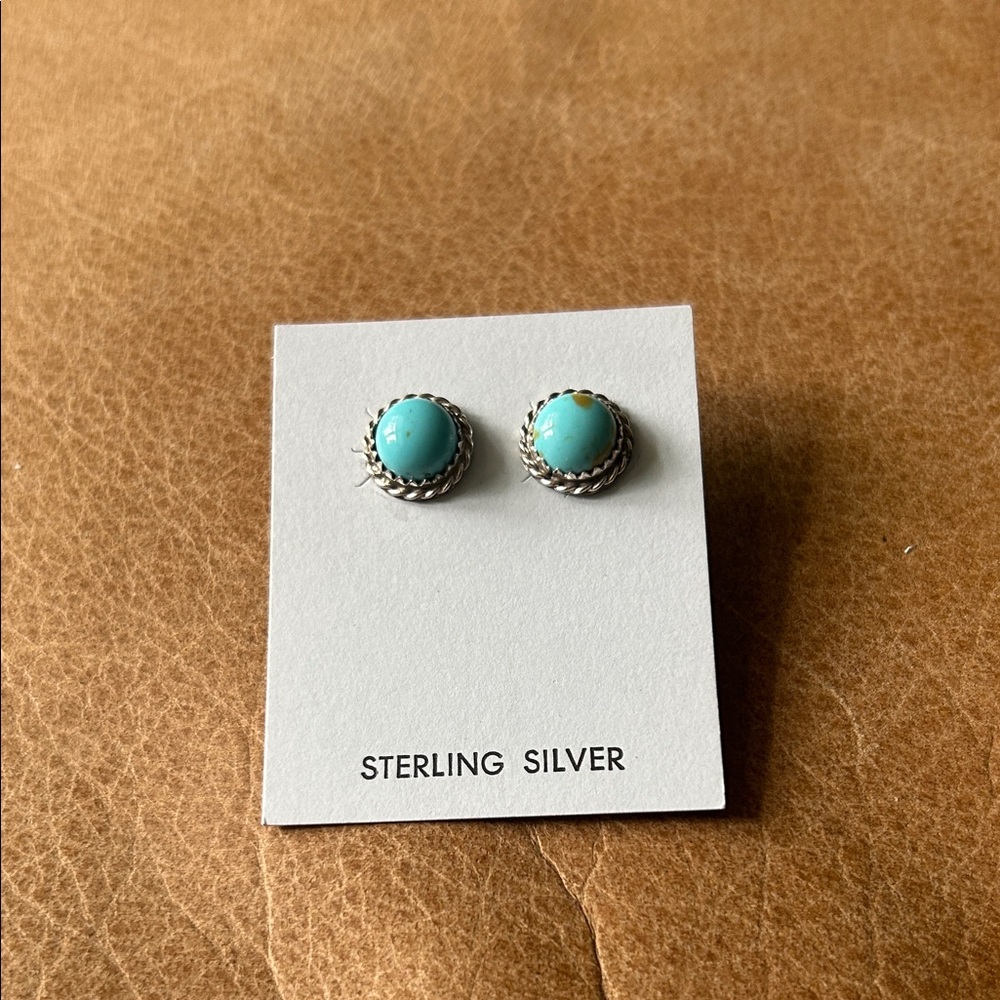 Turquoise Stud Earrings